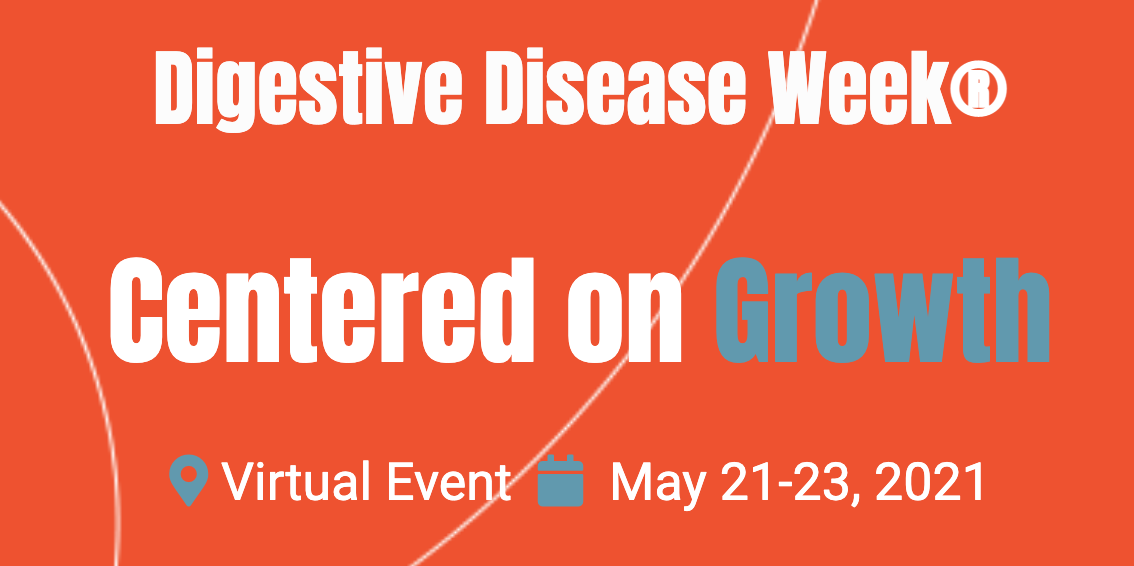 Digestive Disease Week 2021 May, 2123 Virtual Singem